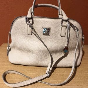 Authentic Dooney & Burke Domed Zip Satchel